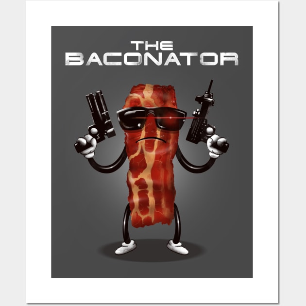 The Baconator Wall Art by Vincent Trinidad Art